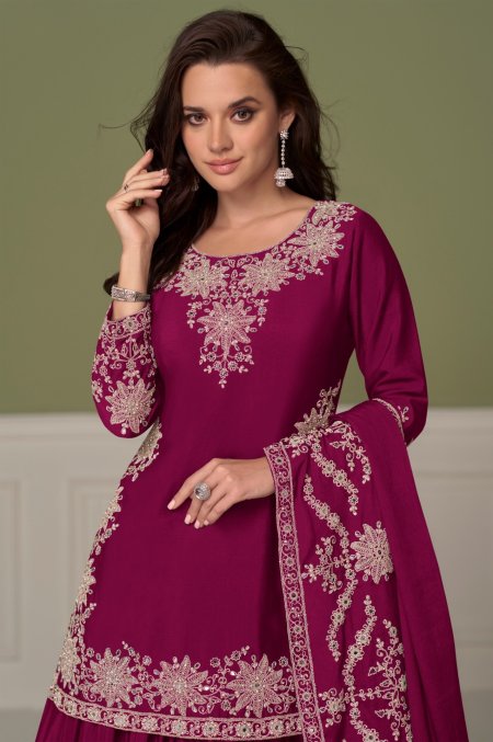Saadgi By Gulkayra Chinon Embroidery Salwar Kameez 